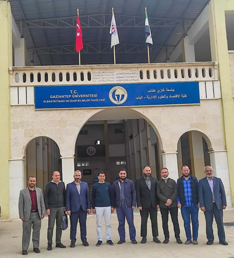 زيارة لجامعة غازي عينتاب في الباب (2) (1)